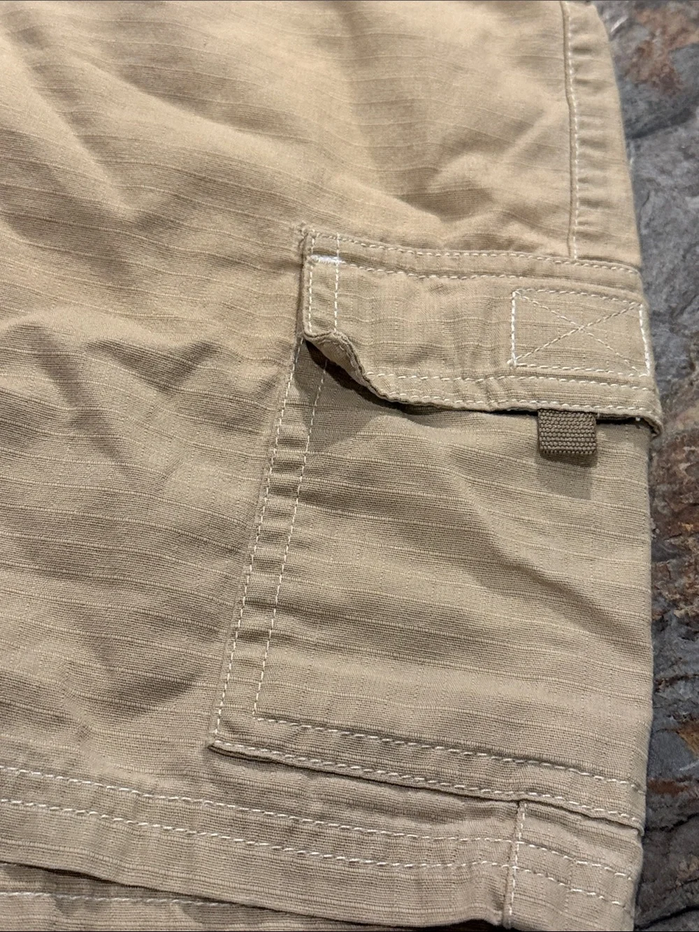 Casual Beige Drawstring Women’s Shorts size small